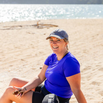 Lady on Beach